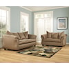 Signature Design by Ashley Furniture Darcy Stationary Loveseat