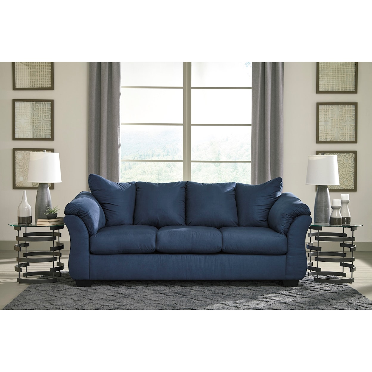 Ashley Signature Design Darcy Stationary Sofa