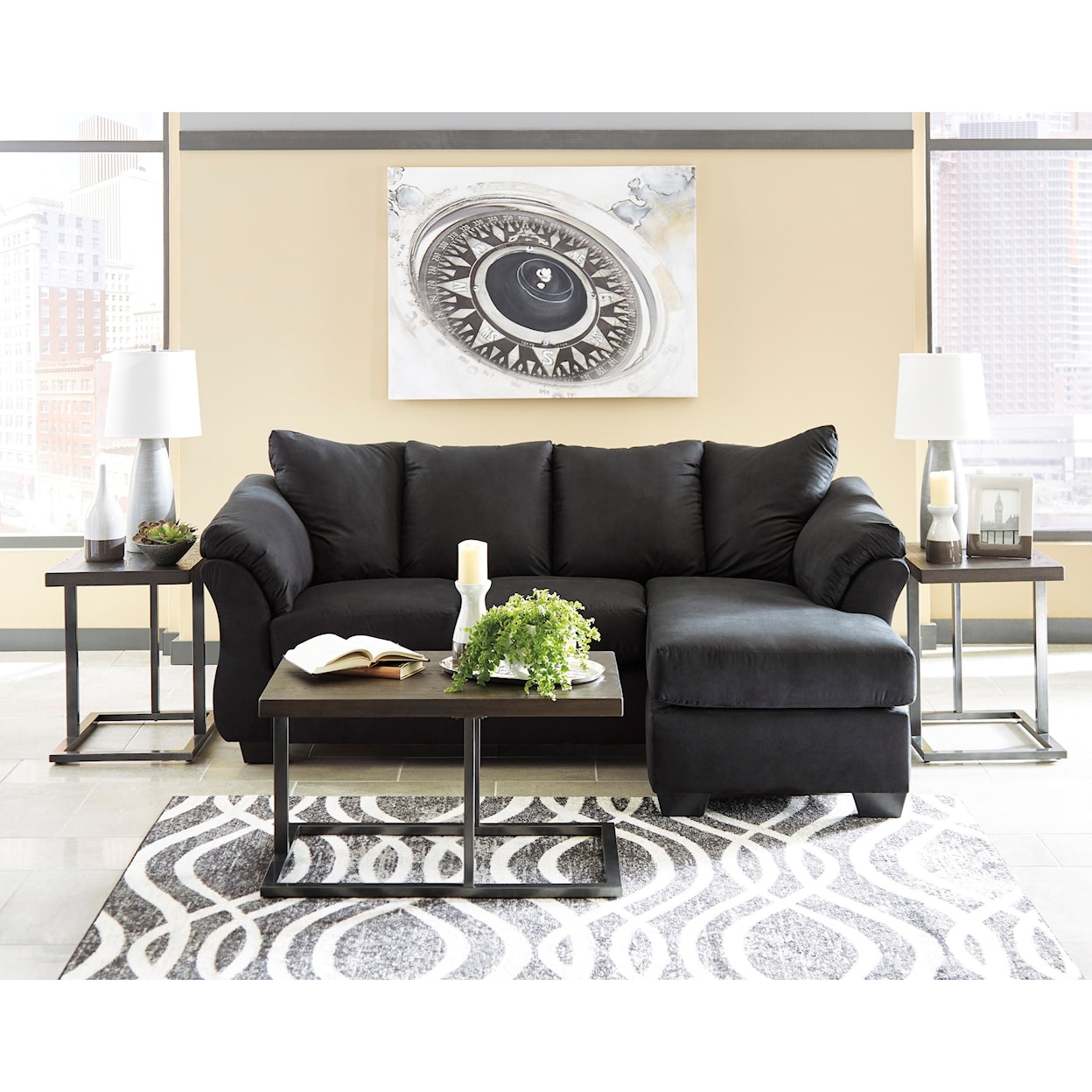 Signature Design by Ashley Furniture Darcy Sofa Chaise