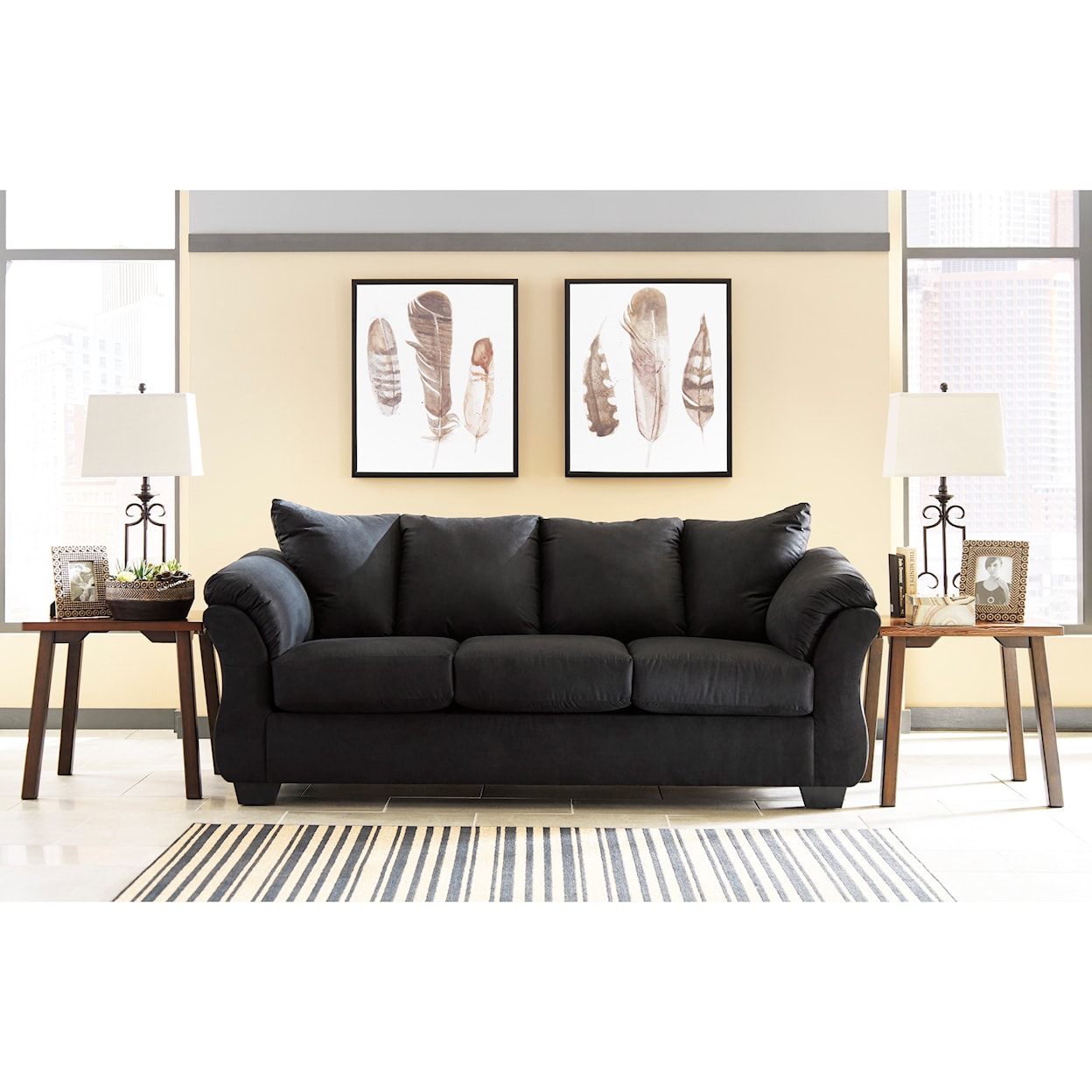 Ashley Darcy Darcy Stationary Couch