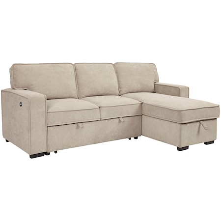 Sofa Chaise with Pop Up Bed & Storage Chaise