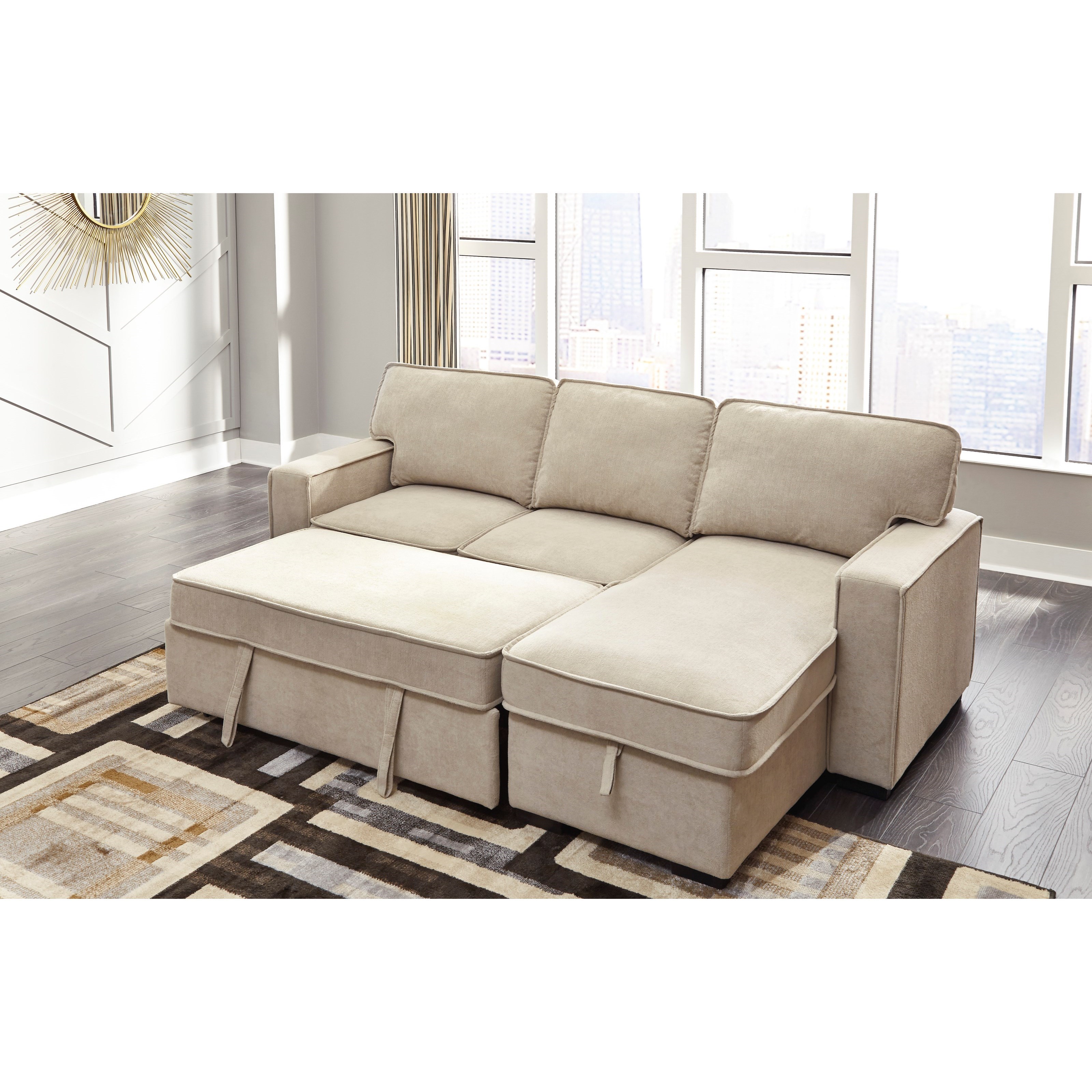 Signature Design by Ashley Darton 7350645x1+7350617x1 DartonCream Sofa