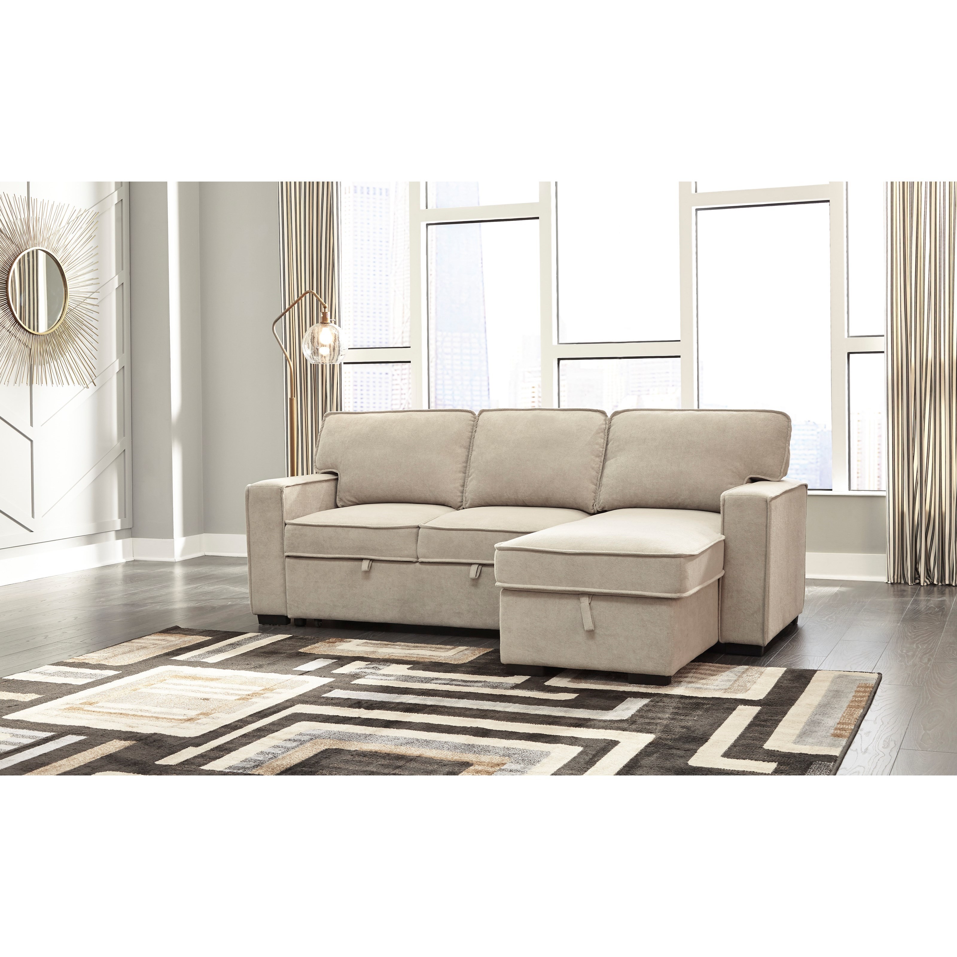 Signature Design by Ashley Darton 7350645x1+7350617x1 DartonCream Sofa