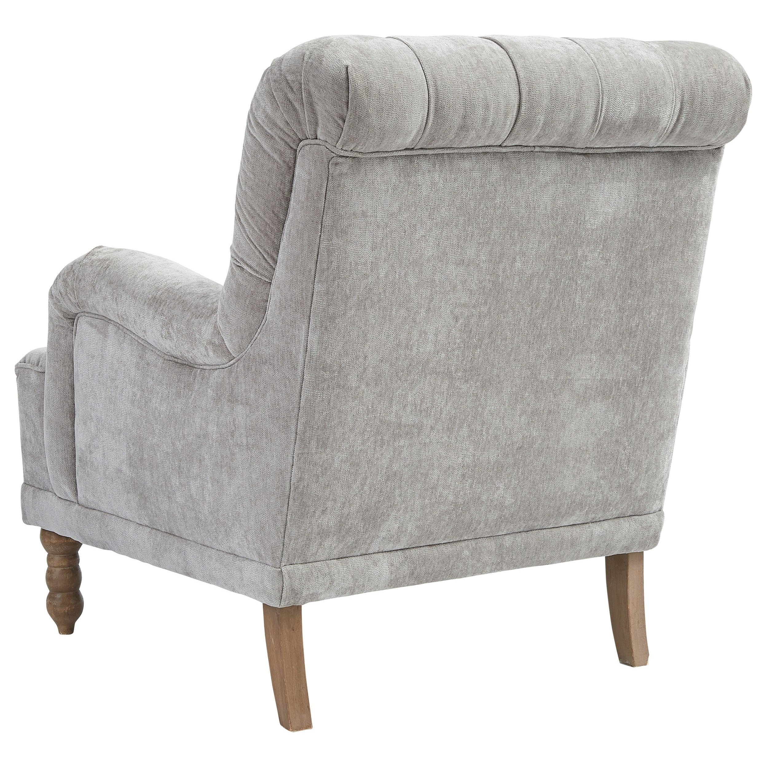 Signature Design by Ashley Dinara A3000200 Gray Accent Chair with