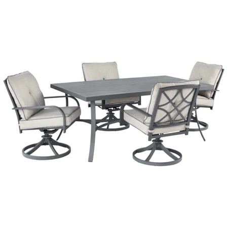 5 Piece Outdoor Dining Set