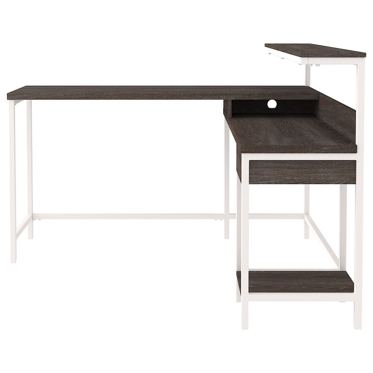 Signature Design by Ashley Dorrinson L-Desk with Storage