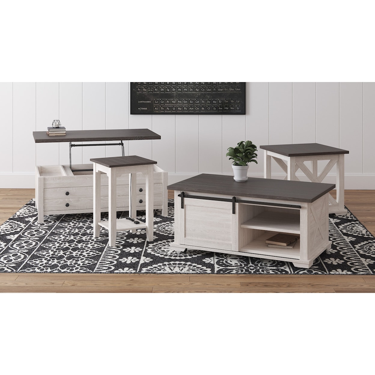 Ashley Furniture Signature Design Dorrinson Rectangular Cocktail Table