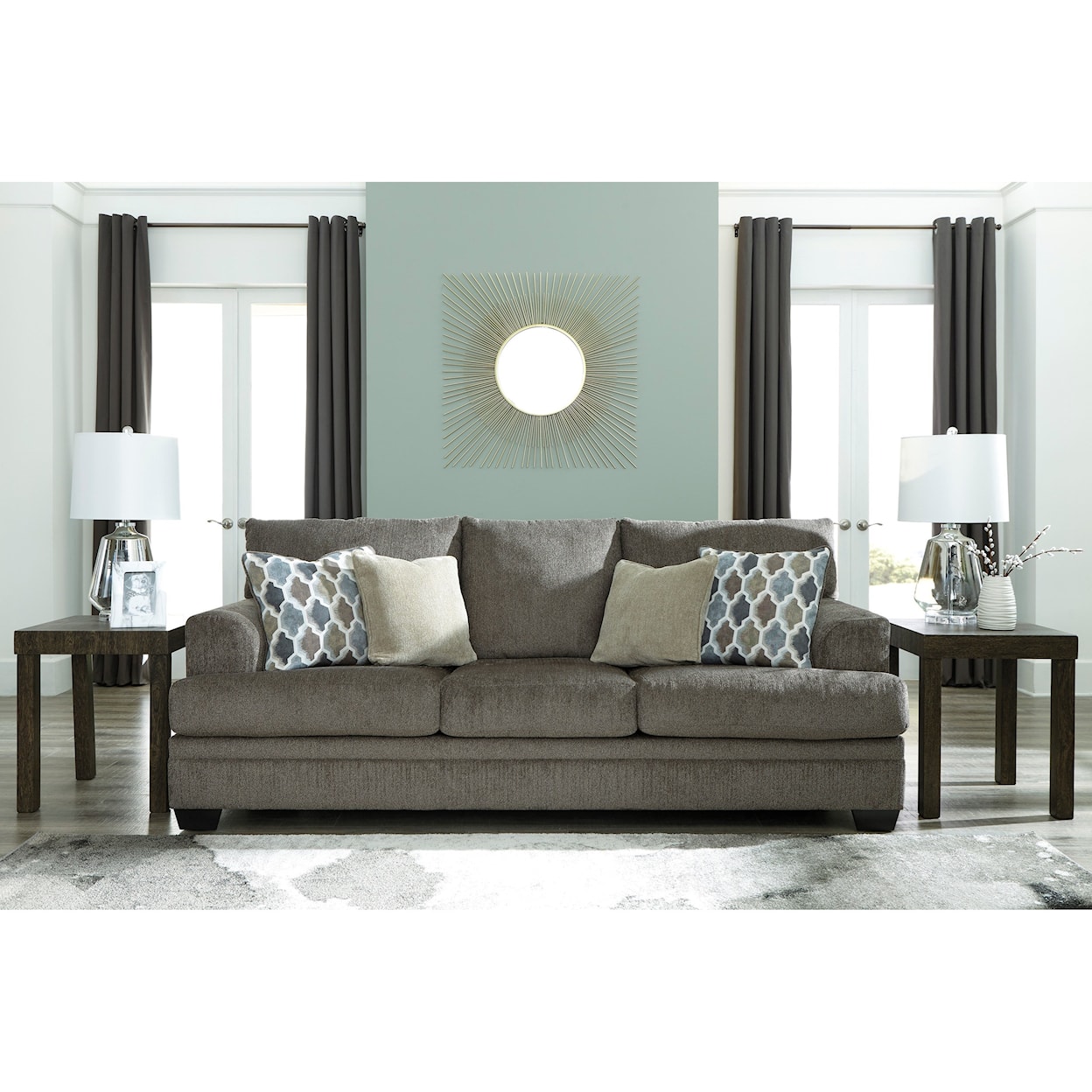 Ashley Dorsten Dorsten Sofa with Accent Pillows