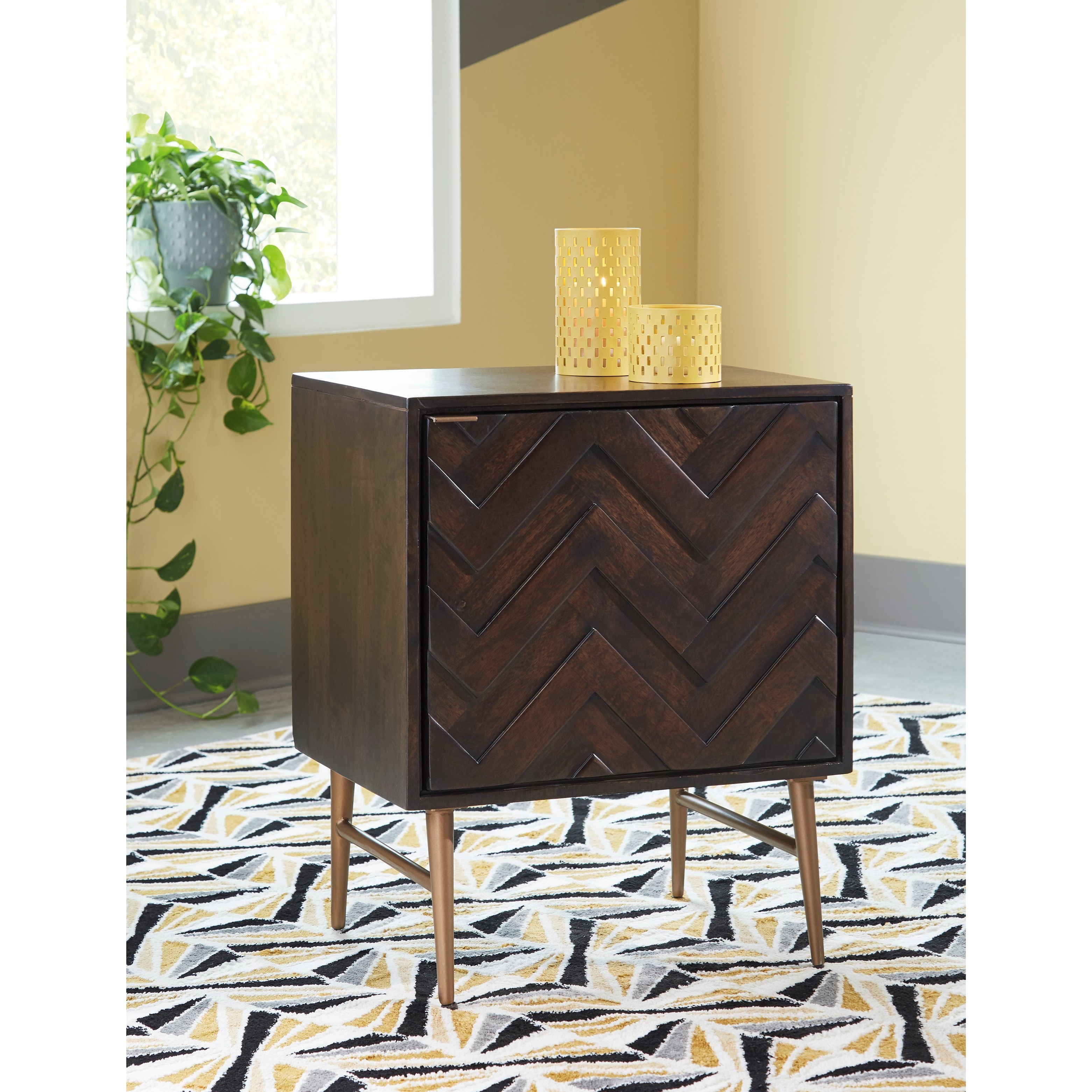 Signature Design by Ashley Dorvale A4000265 Accent Cabinet with