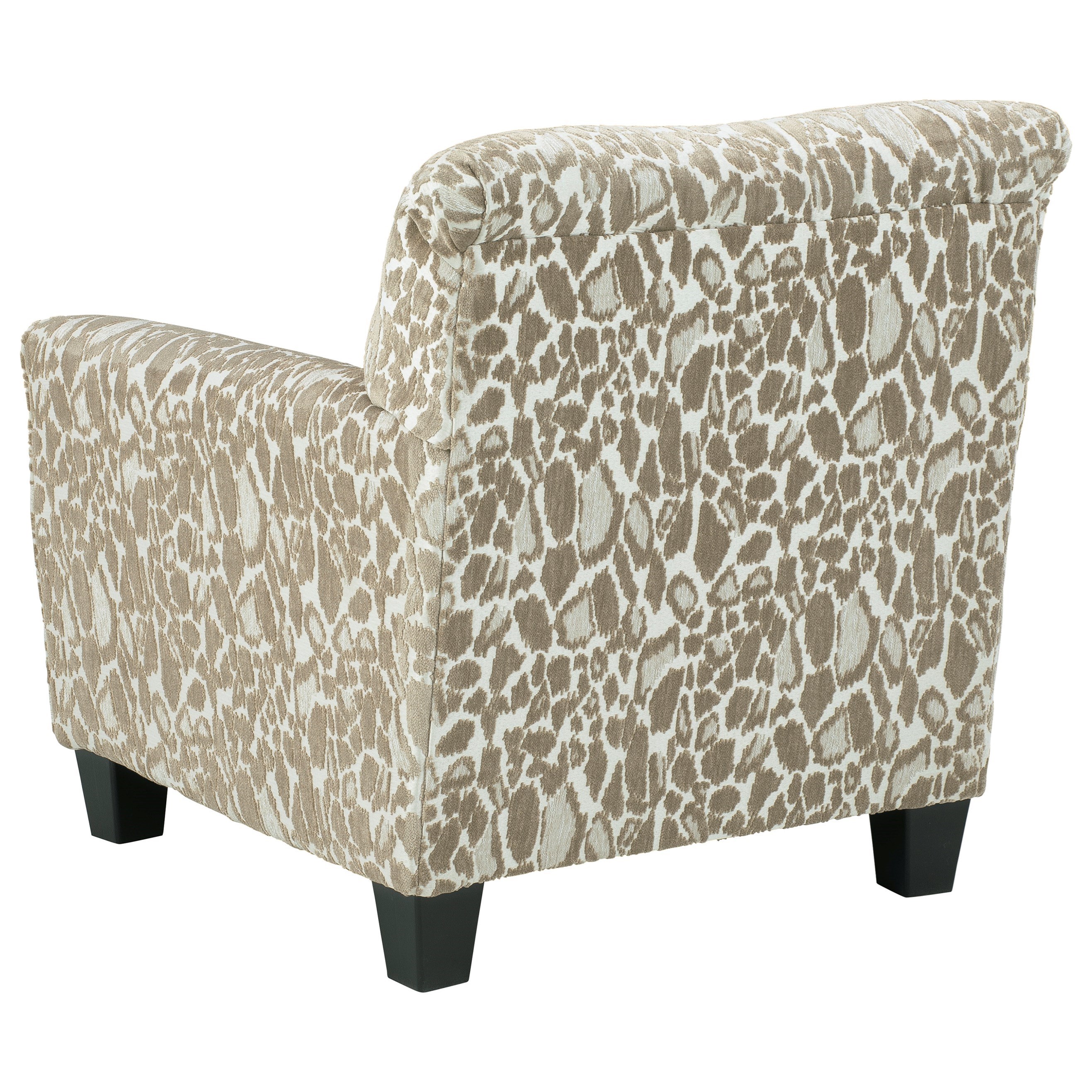 Animal print sales accent chair