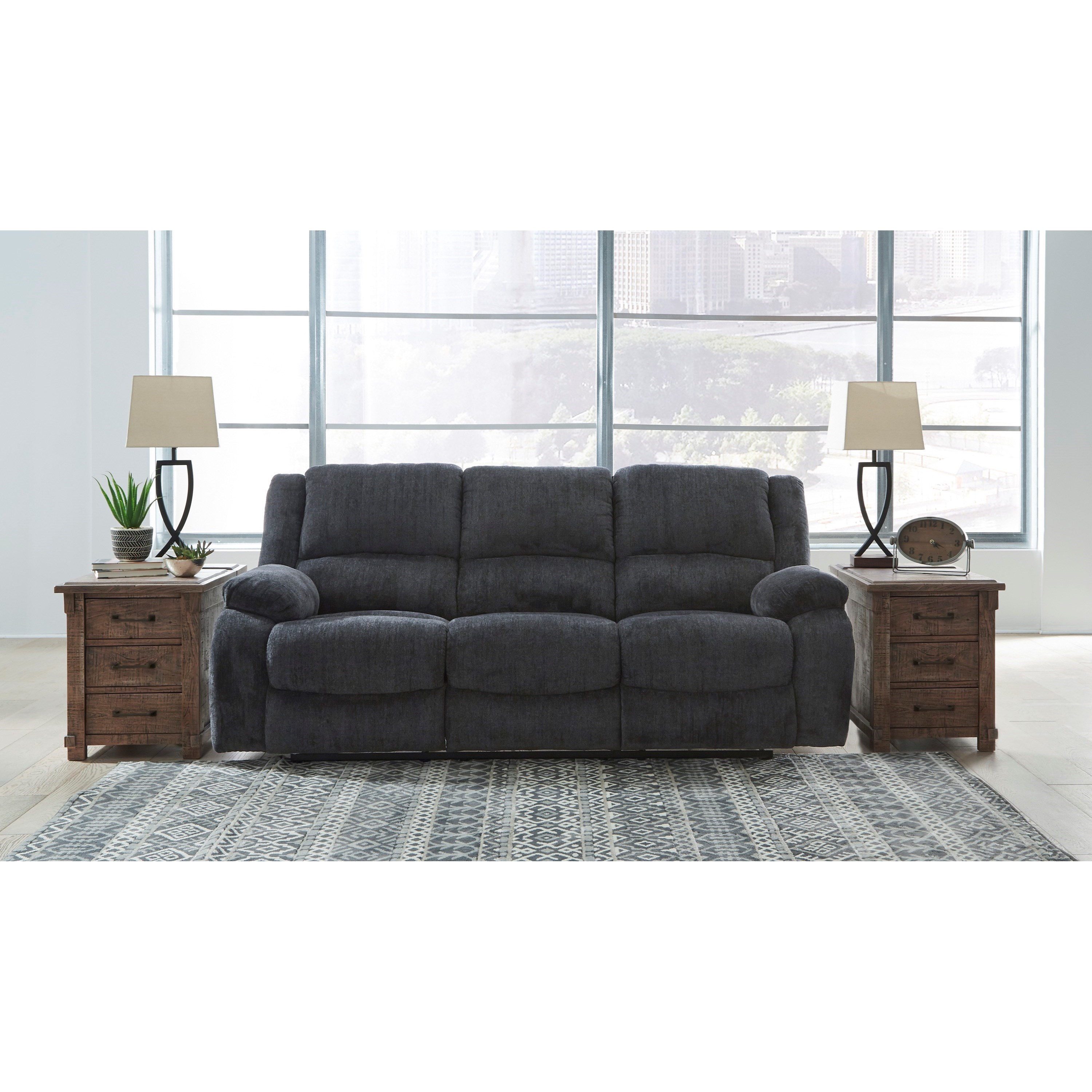 Signature Design by Ashley Draycoll 7650487 Reclining Power Sofa Godby Home Furnishings Reclining Sofa