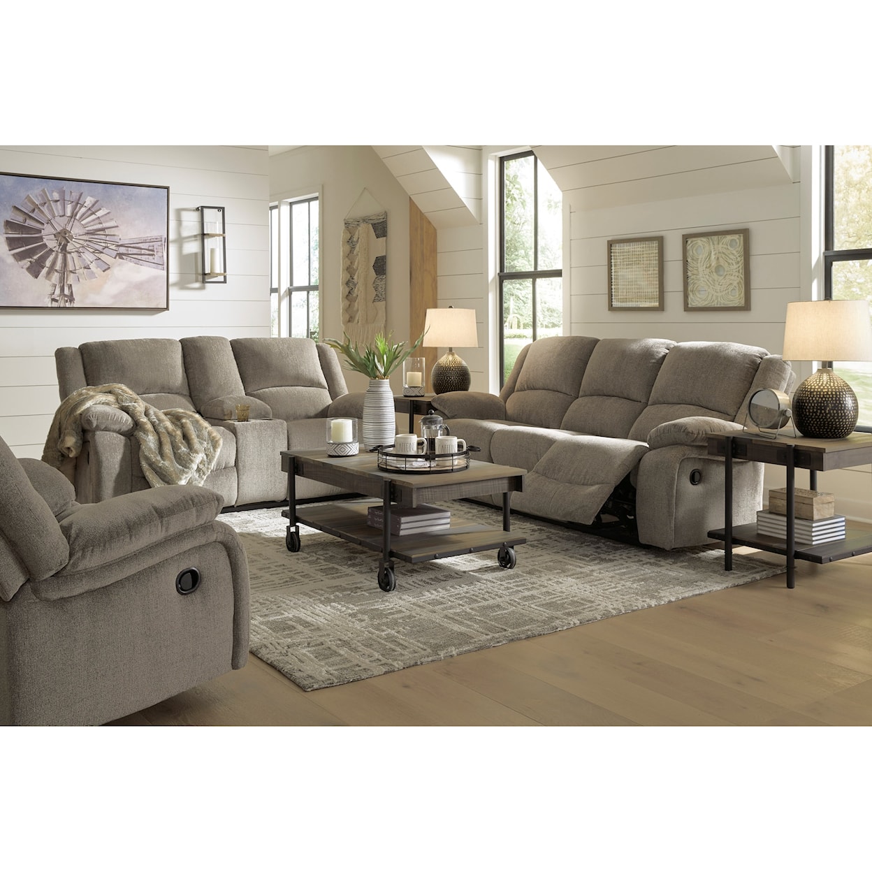 Michael Alan Select Draycoll Reclining Living Room Group