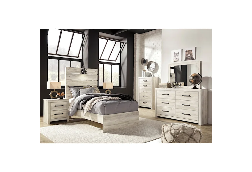 Cambeck Twin Bedroom Group by Benchcraft at Virginia Furniture Market