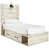 Signature Design by Ashley Cambeck Twin Storage Bed with 2 Drawers