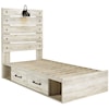 Signature Design by Ashley Cambeck Twin Storage Bed with 2 Drawers