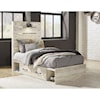 Ashley Furniture Signature Design Cambeck Twin Storage Bed with 4 Drawers