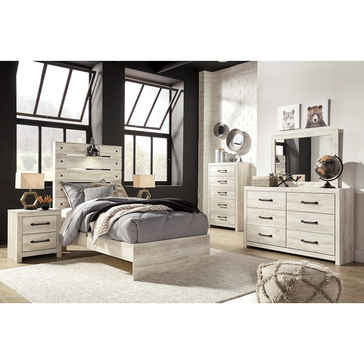 Michael Alan Select Cambeck Twin Panel Bed