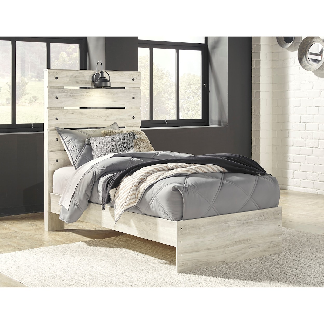 Ashley Signature Design Cambeck Twin Panel Bed