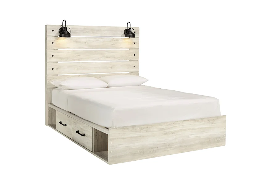 Cambeck Queen Storage Bed with 4 Drawers by Signature Design by Ashley at VanDrie Home Furnishings