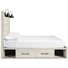 Signature Design by Ashley Cambeck Queen Storage Bed with 4 Drawers