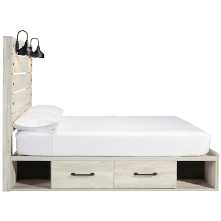 Queen Storage Bed with 4 Drawers
