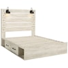 Ashley Signature Design Cambeck Queen Storage Bed with 4 Drawers