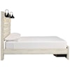 Signature Design by Ashley Furniture Cambeck Queen Bed w/ Lights & Footboard Drawers
