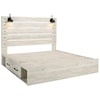 Signature Design Cambeck King Storage Bed with 2 Drawers