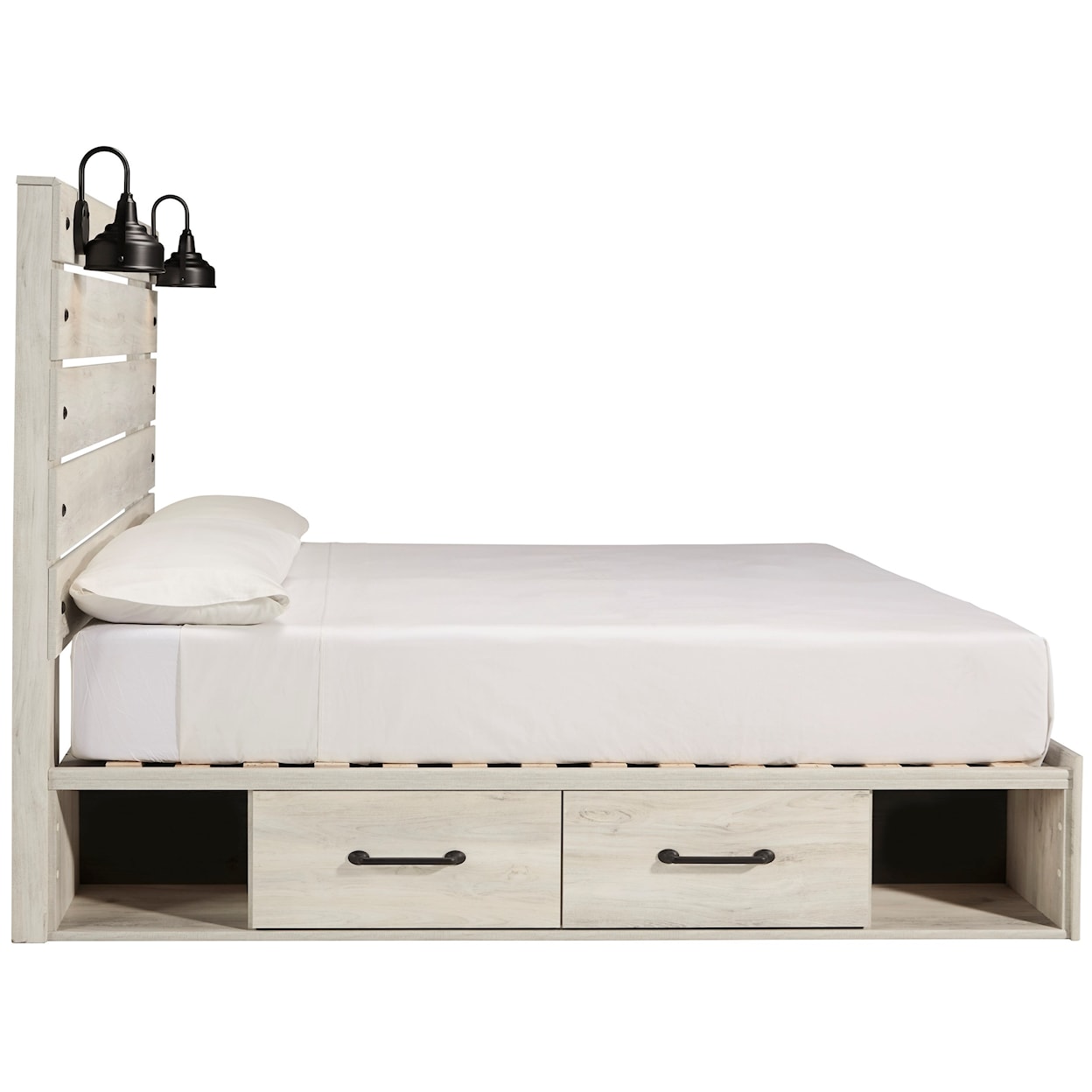 Ashley Furniture Signature Design Cambeck King Storage Bed with 4 Drawers