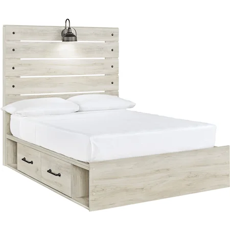 Full Storage Bed with 4 Drawers