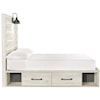 Signature Design Cambeck Full Storage Bed with 4 Drawers
