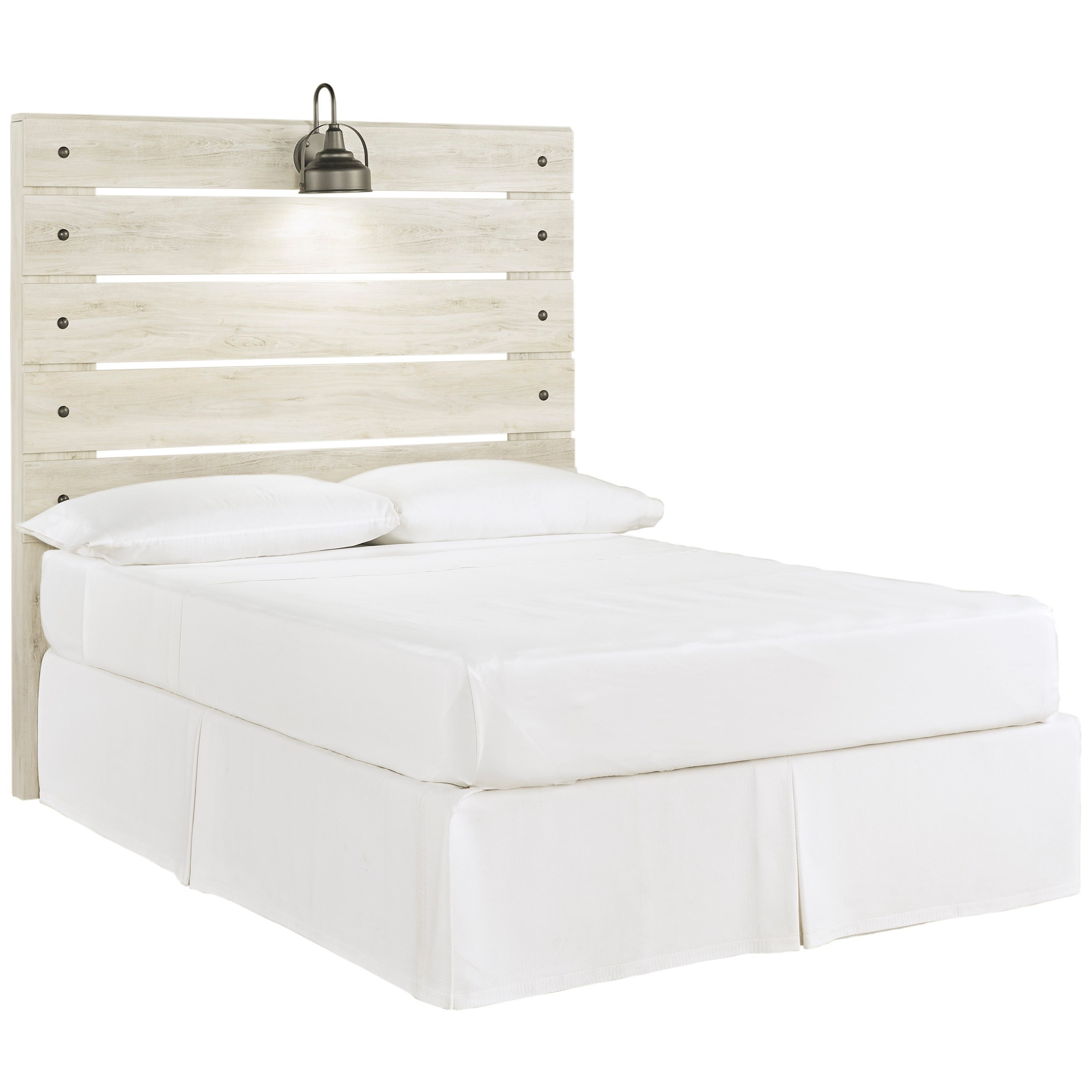 Signature Design by Ashley Cambeck B19287 Rustic Full Panel Headboard