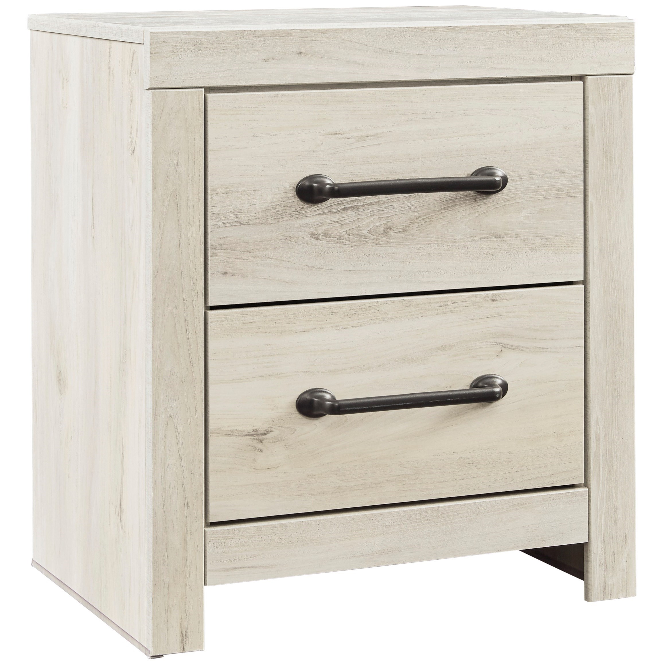 Ashley Signature Design Cambeck 1352830 Rustic 2Drawer Nightstand with