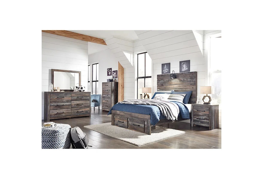 Drystan Full Bedroom Group by Signature Design by Ashley Furniture at Sam's Appliance & Furniture
