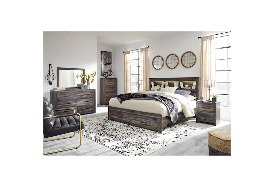 Drystan King Bedroom Group by Signature Design by Ashley at Royal Furniture