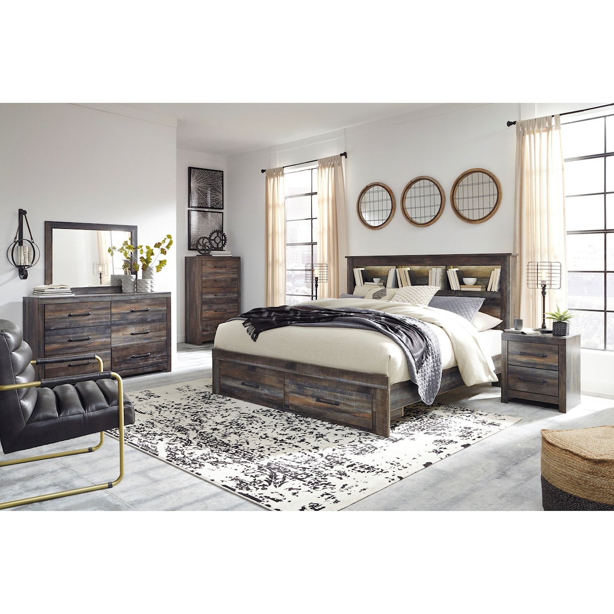 Signature Design by Ashley Drystan 7PC King Bedroom Group