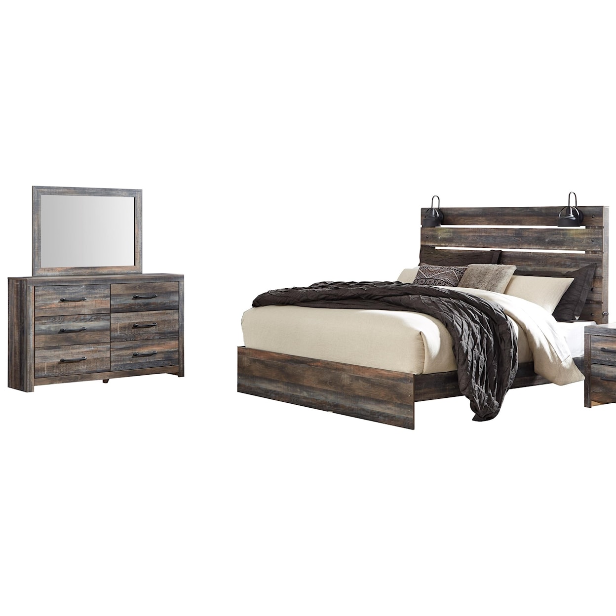 Ashley Furniture Signature Design Drystan King Bedroom Group