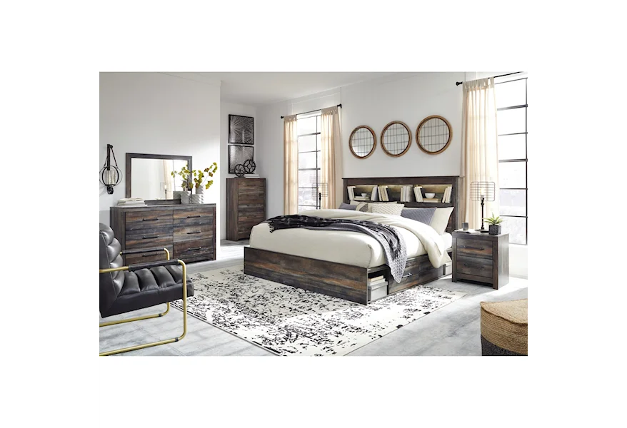 Drystan King Bedroom Group by Signature Design by Ashley at Royal Furniture