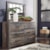 Signature Design by Ashley Drystan Rustic 6-Drawer Dresser and Mirror Set