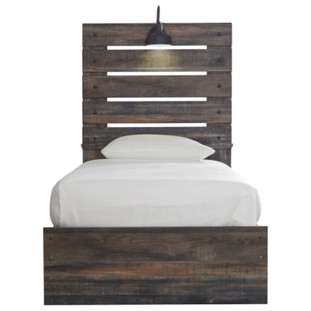 Twin Storage Bed with 4 Drawers