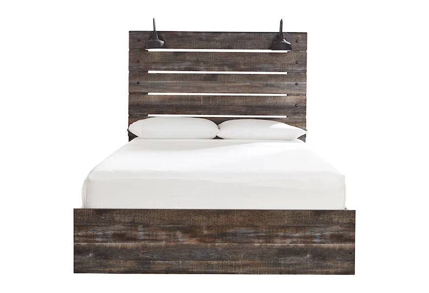 Drystan Queen Panel Bed by Signature Design by Ashley at Westrich Furniture & Appliances