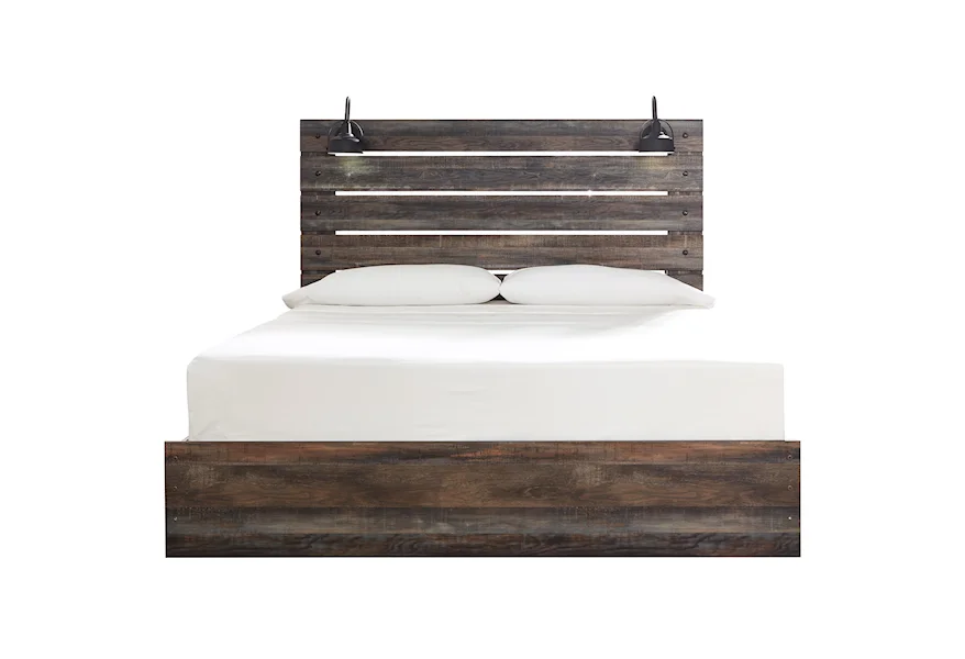 Drystan King Panel Bed by Signature Design by Ashley at Sam Levitz Furniture