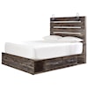 Ashley Furniture Signature Design Drystan Queen Storage Bed with 2 Drawers
