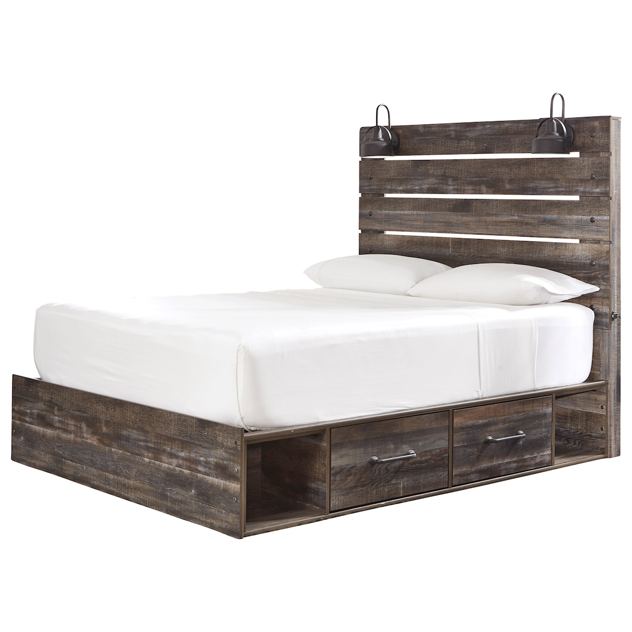 Michael Alan Select Drystan Queen Storage Bed with 2 Drawers