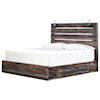 Ashley Furniture Signature Design Drystan King Storage Bed with 2 Drawers