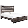 Benchcraft Drystan King Bed w/ Lights & Footboard Drawers