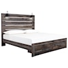 Signature Design by Ashley Furniture Drystan King Bed w/ Lights & Footboard Drawers