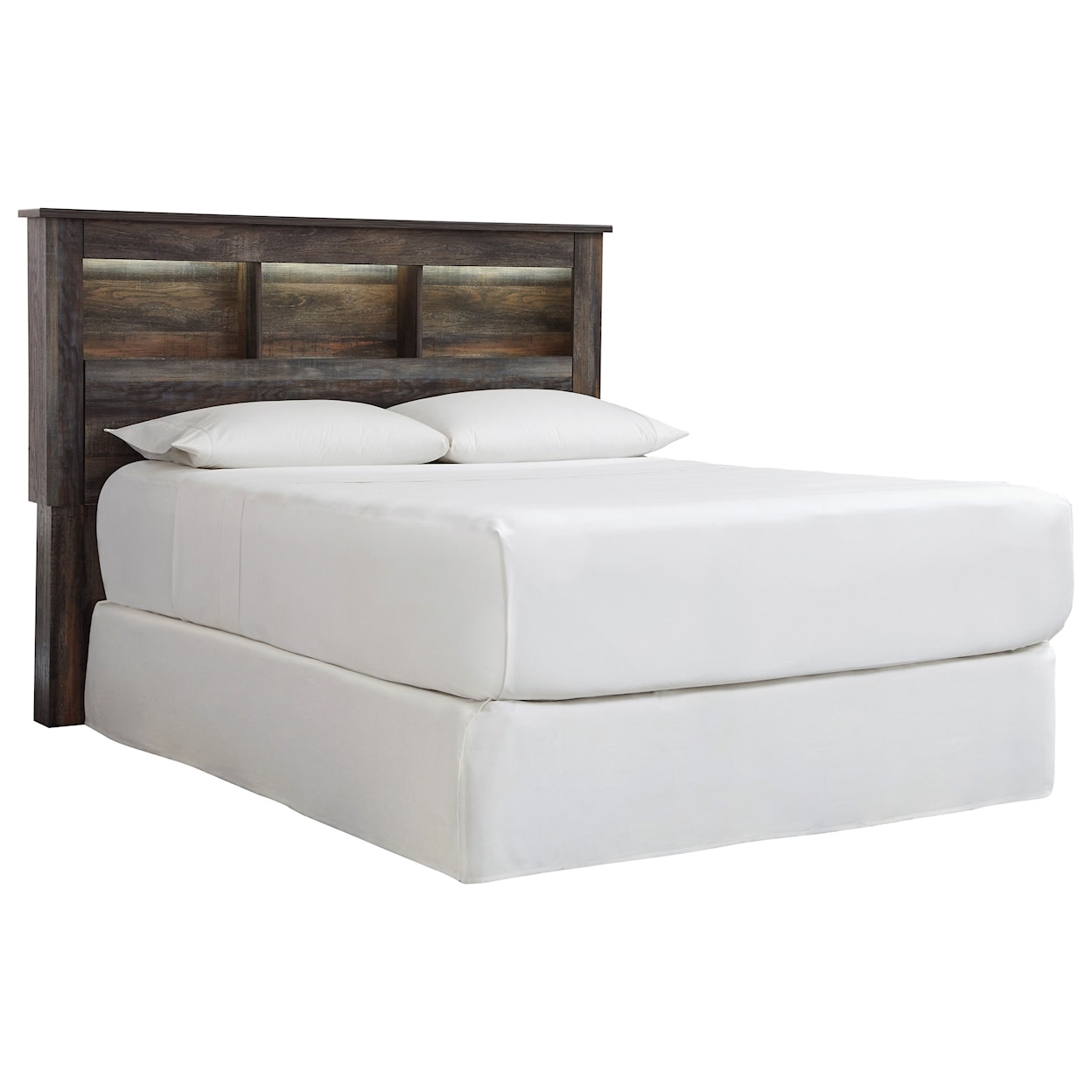 Signature Design Drystan Queen/Full Bookcase Headboard