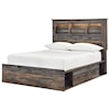 Signature Design by Ashley Furniture Drystan Full Bookcase Bed with Underbed Storage