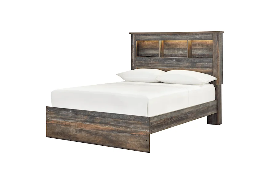 Drystan King Bookcase Bed by Signature Design by Ashley at Sparks HomeStore